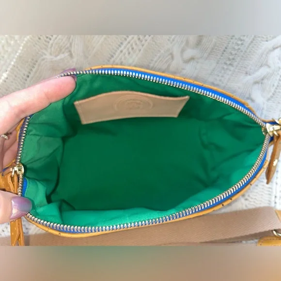 Blair Ritchey BB Voyager in Perforated Ginger with Ginger Wristlet Strap, EUC - Picture 10 of 15